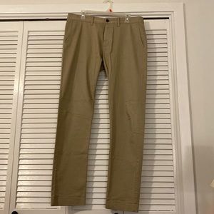 J crew Mercantile men’s pants 34X 34 slim fit
